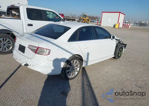 2014 Audi A4 2.0T Premium from USA, damaged, VIN WAUAFAFL9EA041137